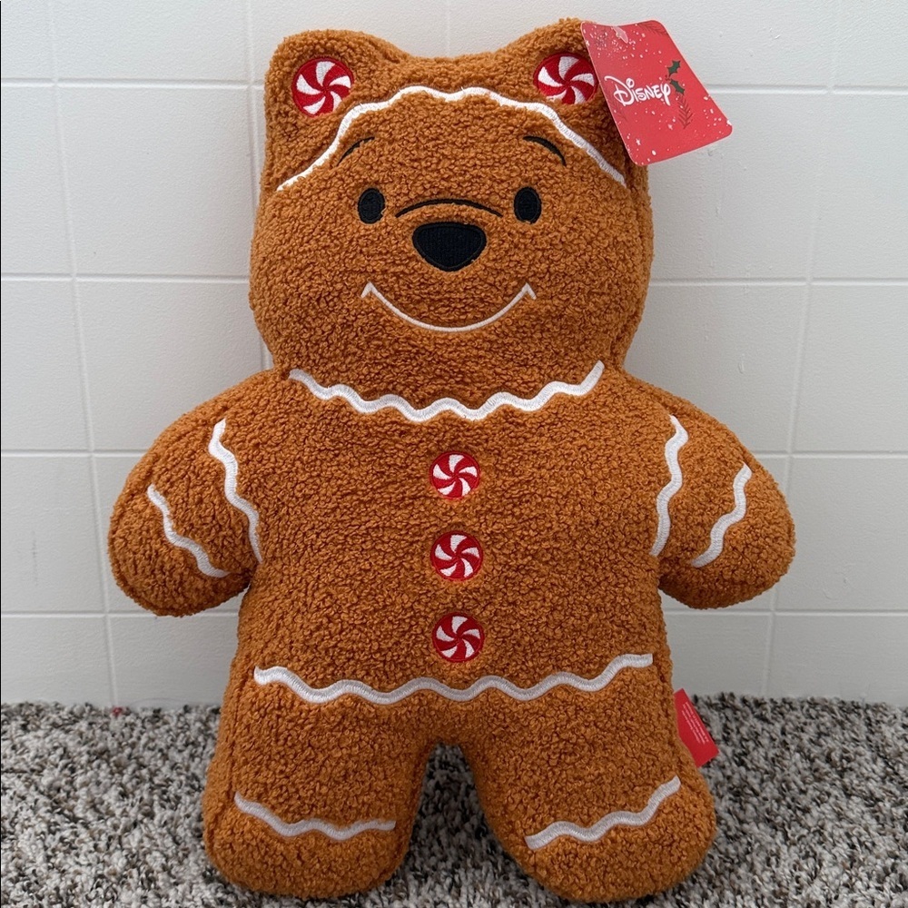 Disney Winnie the Pooh Gingerbread Pillow